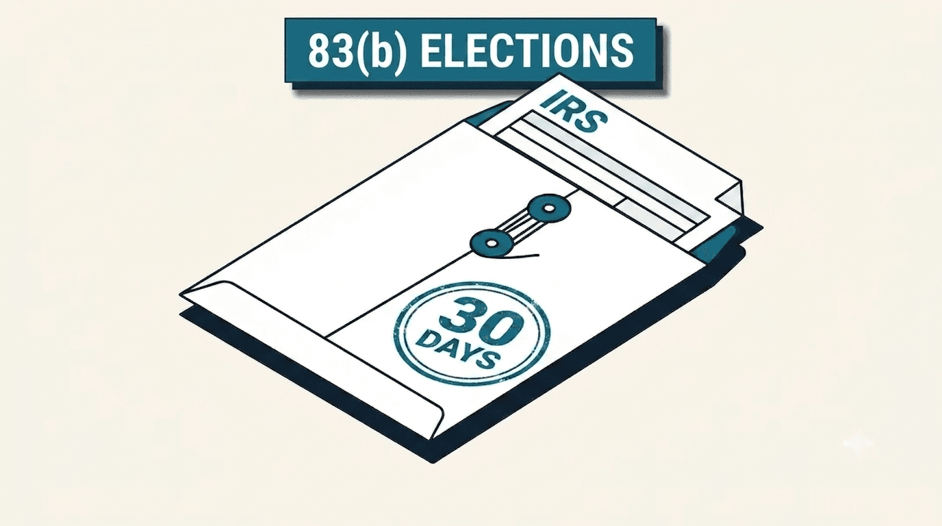 83(b) Elections: The 30-Day Filing That Can Save Six Figures