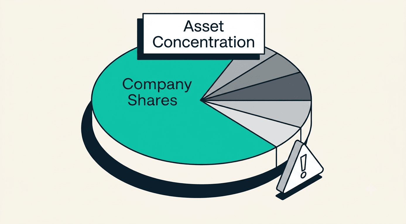Concentration Risk: When Your Net Worth Rides on One Stock