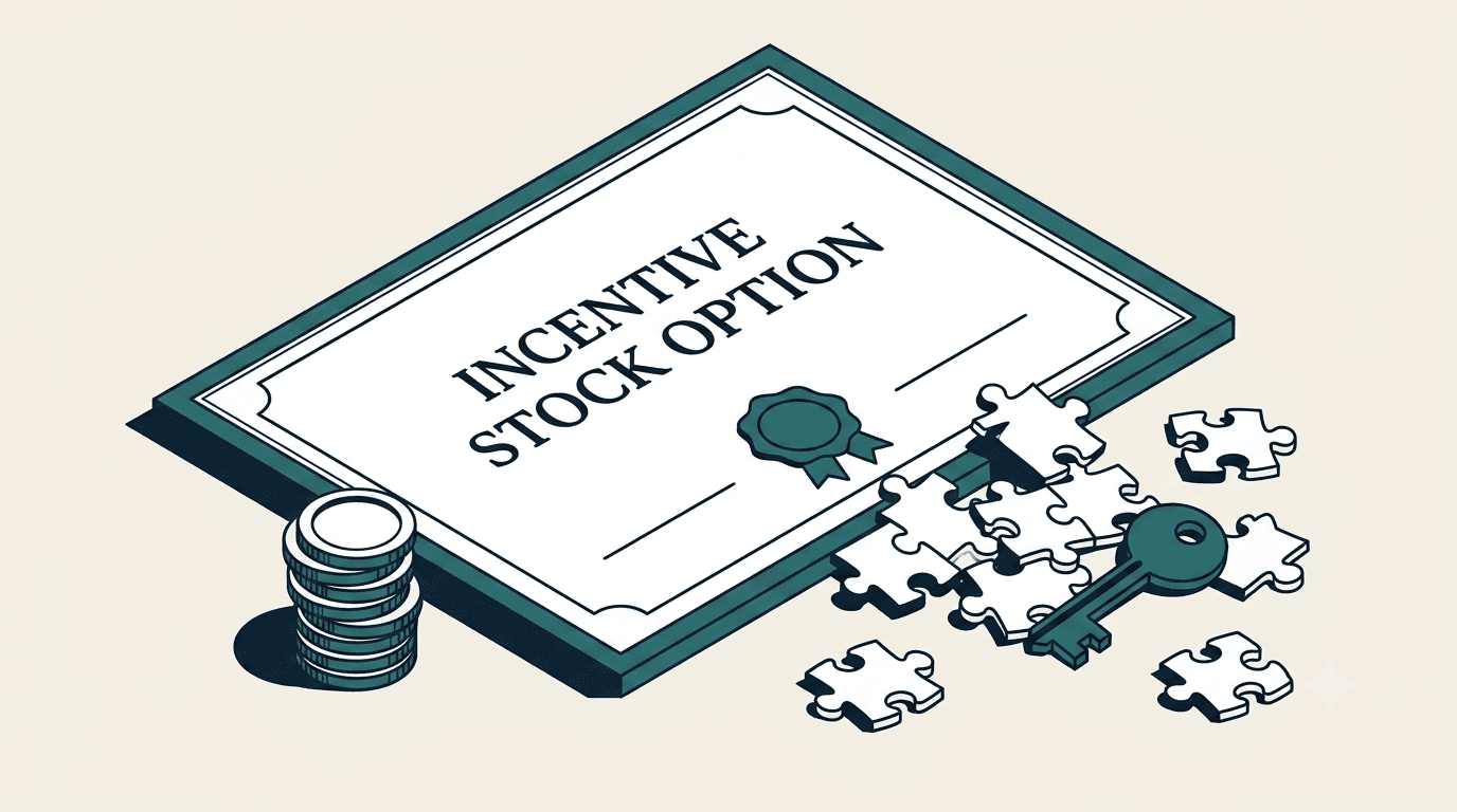 Illustration representing incentive stock options and AMT planning